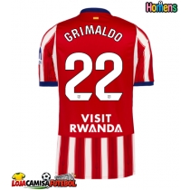Camisa de Futebol Atletico Madrid Alejandro Grimaldo #22 Equipamento Principal 2026-27 Manga Curta